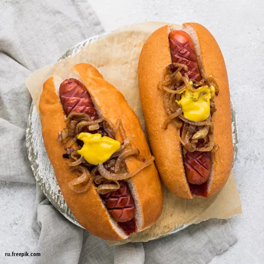 Сосиски Hot Dog, 6-9г/кг